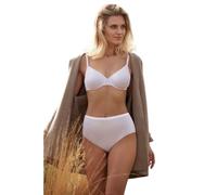 JANIRA Braga Alta Slip Skin algodón 1030806 (FR/ES, Letras, M, Regular, Regular, Blanco)