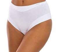 JANIRA Braga Alta Invisible Slip Cotton Band - Blanco, XL