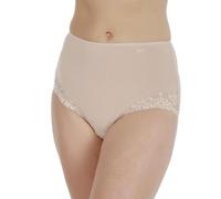Janira Essential Cotton - Calzoncillo Completo de Algodón para Mujer (2 Unidades) Dune XL