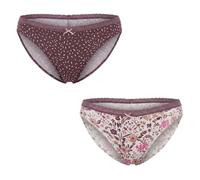 JANIRA Pack 2 Bragas Mujer Algodón Coquettes Mini 1031034