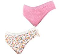 JANIRA Pack 2 Bragas Mujer Brislip Coquettes Algodón JPB3