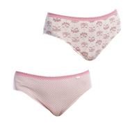 JANIRA Pack 2 Braguitas Brislip Coquettes 1031792 para Mujer