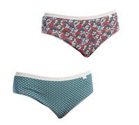 JANIRA Pack 2 Braguitas Brislip Coquettes Algodón 1032361 para Mujer