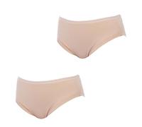 JANIRA Pack 2 Braguitas Brislip Trim Esencial de algodón 1031763 para Mujer