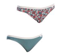 JANIRA Pack 2 Braguitas Mini Coquettes Algodón 1032362 para Mujer
