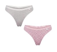 JANIRA Pack 2 Tangas de Algodón 1031159 para Mujer