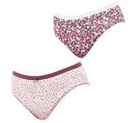 JANIRA Pack x 2 Braguitas Brislip Coquettes Algodón JPB3 Mujer