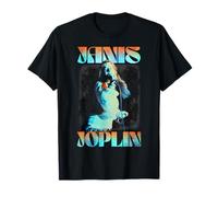 Janis Joplin Deco Wash Camiseta