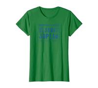 Janis Joplin Mercedes Benz Camiseta, Mujer, Verde Kelly, S