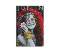 Janis JoplinArt - Lienzo impreso de pinturas al óleo, reproducción moderna en lienzo, ilustraciones abstractas de paisajes impresos en lienzo, arte de pared para decoración del hogar y la oficina