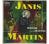 JANIS MARTIN - barefoot baby / love & kisses 45 rpm single