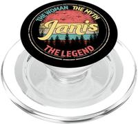Janis The Woman The Myth The Legend Nombre Personalizado PopSockets PopGrip para MagSafe