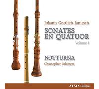 Janitsch, J.G. - Sonates En Quatuor /Vol.1