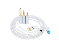 Janjunsi Cable de Audio de Repuesto Compatible con Sennheiser IE100Pro IE400Pro IE500Pro Auriculares de Botón - Enchufe 3en1 con Clavija de 2.5mm/3.5mm/4.4mm