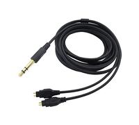Janjunsi Cable de Repuesto para Auriculares Compatible Con Sennheiser HD580 HD600 HD650 HD660 Auriculares - Cable de Audio con Enchufe de 1/4Inch y 6.35MM