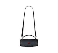 Janjunsi Funda de Ailicona para JBL Charge Essential 2/Charge 4 Altavoz Bluetooth - Funda de Transporte de Viaje con Correas de Hombro Ajustables (Negro)