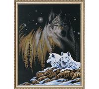 Janlynn Counted Cross Stitch Kit, Northern Lights