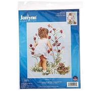 Janlynn Ragazza con Cosmo contato Punto Croce Kit-12 X 16 Conte 14