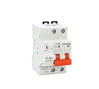 Janmobrian Magnetotermico, Disyuntor Temporizador de disyuntor WiFi 2P, Control Remoto con protección contra sobrecarga y sobretensión/bajo Voltaje, Interruptor de recierre Inteligente(100A)