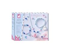 Janod 3 Creaciones de bisutería-Animalitos de Terciopelo-2 Pulseras + 1 Collar-Kit de Ocio Creativo-Actividad Manual para niños-A Partir de 6 años-J09184 (JURATOYS J09184)