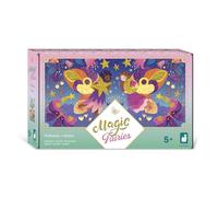 Janod 3 Tableros 2 Tubos De Purpurina-Tema Hadas-Kit Ocio Creativo Infantil-A Partir de 5 Años-J09171 (JURATOYS J09171)