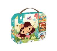 Janod - 4 Puzles Las 4 Estaciones - Puzle Infantil Evolutivo de 6 a 16 Piezas - Ejercita Paciencia y Motricidad Fina - Juego Educativo a Partir de 24 Meses, J02542