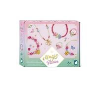 Janod 6 Joyas para Crear-Tema Papillons-Les Ateliers Bijoux-Kit de Ocio Creativo Infantil-Motricidad Fina y concentración-A Partir de 6 años-J09172 (JURATOYS J09172)