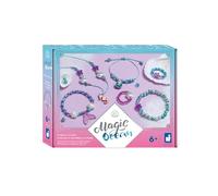Janod - 6 Joyas para Crear - Tema Sirenas - Magic Ocean - Kit de Manualidades para Niños - Aprendizaje de Motricidad Fina y Concentración - A Partir de 6 años - J09126