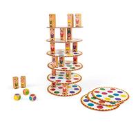 Janod - Acrobat' - Juego de Habilidad y Estrategia, Juegos de Mesa para Niños, Concentración y Motricidad Fina, para 2 Jugadores O Más - Desde Los 5 Años, J02757