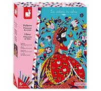Janod Actividades Creativas - Princesas de Cuentos de Purpurina