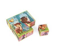 Janod - Animales del Bosque Kubkid, 9 Cubos (J02731)