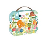 JANOD- Animales Puzle Los Compañeros del Jardín-20 Piezas-Paciencia y Destreza-Certificado FSC-Made in France-A Partir de 24 Meses, J02575, Multicolor (JURATOYS