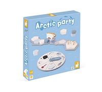 Janod - Arctic Party - Juego de Mesa Colaborativo para Niños - Tema Osos Polares - Madera y Cartón - 2 a 6 Jugadores - Certificado FSC - A partir de 4 Años, J02469