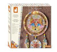 Janod Atrapa Abejas con Luz para Crear y Colgar-Hilos Ensartados-Pilas Incluidas-Les Ateliers Déco-Bricolaje-Kit de Ocio Creativo Infantil-A Partir de 8 años (JURATOYS J09161)