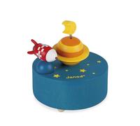 Janod - Caja de Música de Madera Galaxy - Decoración de Cuarto Infantil - A partir de 3 Años, J04670