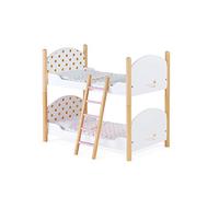 Janod - Candy Chic - Literas de Madera para Muñecas de Hasta 42 Cm - 6 Accesorios - Accesorios para Muñecas - A partir de 3 Años, J05887