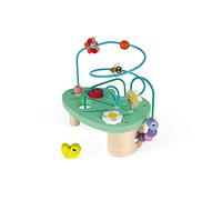 Janod - Caterpillar and Co Looping - Wooden Early - Learning Toy - Educational Game - Fine Motor Skills - 12 Months - J08253
