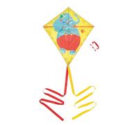 Janod - Cometa Infantil Applepop - Elefante - Forma Rombo - Juego al Aire Libre y de Playa - Juego de Habilidad - Desarrolla la Coordinación - A Partir de 5 Años, J03361