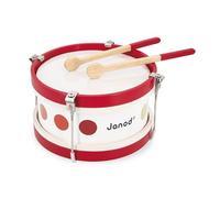 Janod - Confetti - Tambor en Madera, Instrumento Musical para Niños, Juguete de Imitación y Estimulación Del Talento Musical - Desde Los 2 Años, J07608