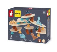 Janod Dino Juego apilable - Juguete de madera dinosaurio para niños