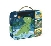 JANOD Dinousarios 4X Progresivo Dificultad Puzle Rompecabezas 6/9/12 / 16