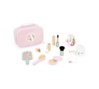 Janod Estuche de Belleza - Tema Unicornio - 10 Accesorios Suministrados - Juguetes de Maquillaje de Madera FSC - Kits de Juguetes Cosméticos - A Partir de 3 Años - J06465