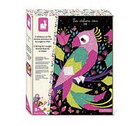 Janod - Estuche Hilos Tensados - Animales de la Selva - Les Ateliers Déco - Actividades Creativas Arte y Manualidades - Dos Cuadros - Motricidad y Concentración - A partir de 8 Años, J07970