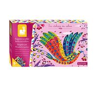 Janod - Estuche Lentejuelas para Pegar Jardín Maravilloso - Les Ateliers Du Calme - Kit Infantil de Manualidades Creativas - Motricidad Fina y Creatividad - Desde 5 Años, J07946
