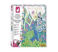 Janod - Estuche Pintura por Números Aves Fantásticas - Para Hacer 2 Cuadros - Les Ateliers du Calme - Actividades Creativas Arte y Manualidades - A partir de 7 Años, J07986