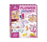 Janod - Flower Power - I Love Creativity - 5 Obras de Pintura Acrílica - Manualidad Creativa - Motricidad Fina y Concentración - A Partir de 8 Años, J07738