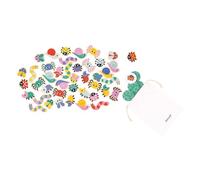 JANOD - Gama Pedagogía - Busca y Encuentra El Jardín - Juguete Educativo Infantil - Estimula la Capacidad de Observación - Juego de Madera FSC - A Partir de 24 Meses, J05091