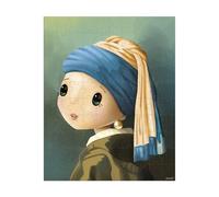 Janod Inspirado en Vermeer-Puzzle Infantil de 100 Piezas-Educativo-Desarrolla la Paciencia y la destreza-Certificado FSC-A Partir de 6 años, J02551, Color Green (JURATOYS