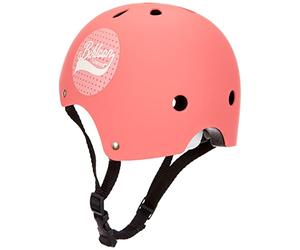 Janod - J03272 - Casco de color rosa, talla S, ajustable de 47 a 54 cm, con 11 orificios de ventilación, y bicicleta de equilibrio Bikloon para niños a partir de 3 años