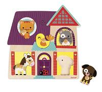 Janod J07078 Wooden Musical Puzzle, My Little Friends